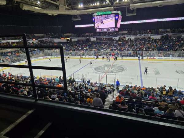 DCU Center, section: 210, row: B, seat: 13