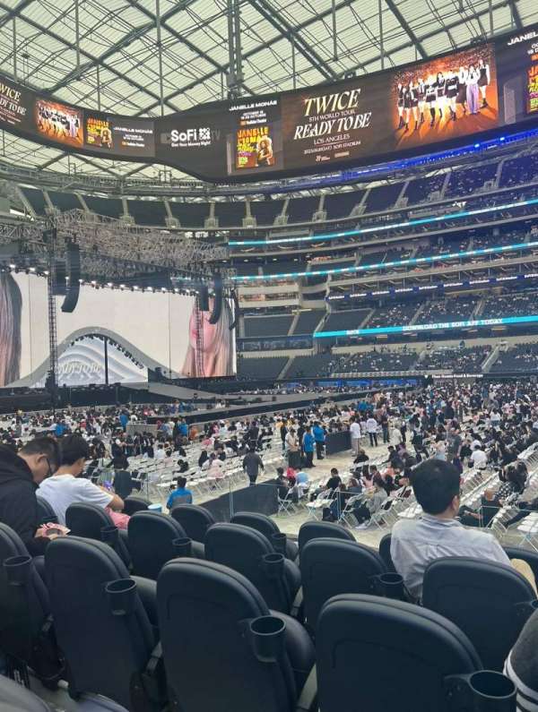 SoFi Stadium, section: VIP112, row: 5, seat: 5