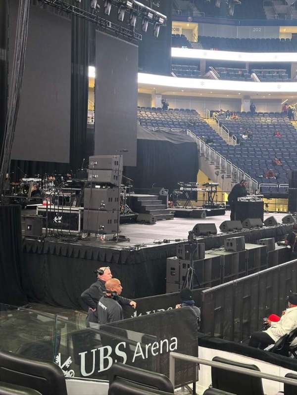 UBS Arena, section: 116, row: 7, seat: 10