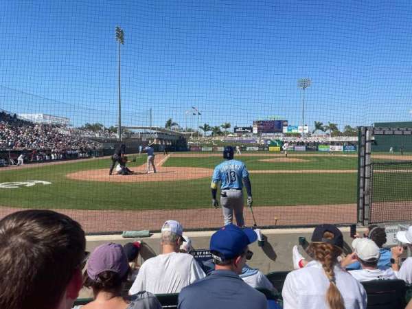 Hammond Stadium at Lee County Sports Complex, section: 105, row: 3, seat: 7