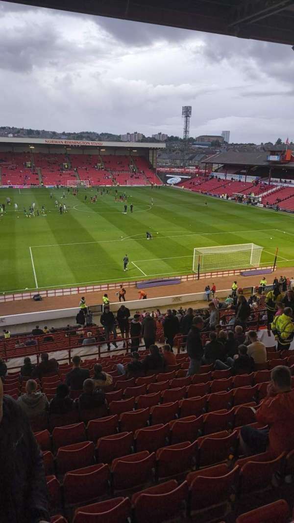 Oakwell Stadium, section: NS5, row: II, seat: 124