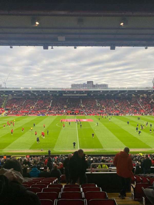 Old Trafford, section: N2407, row: 28, seat: 129