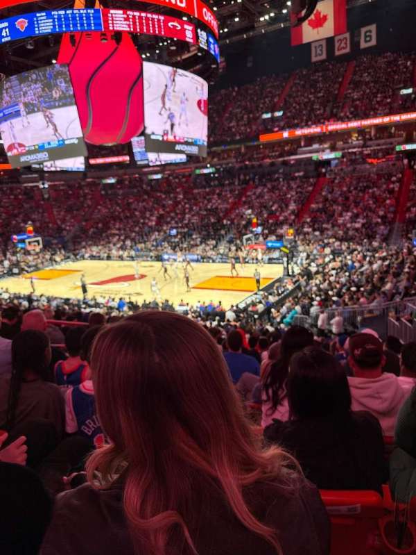 Kaseya Center, section: 104, row: 22, seat: 8