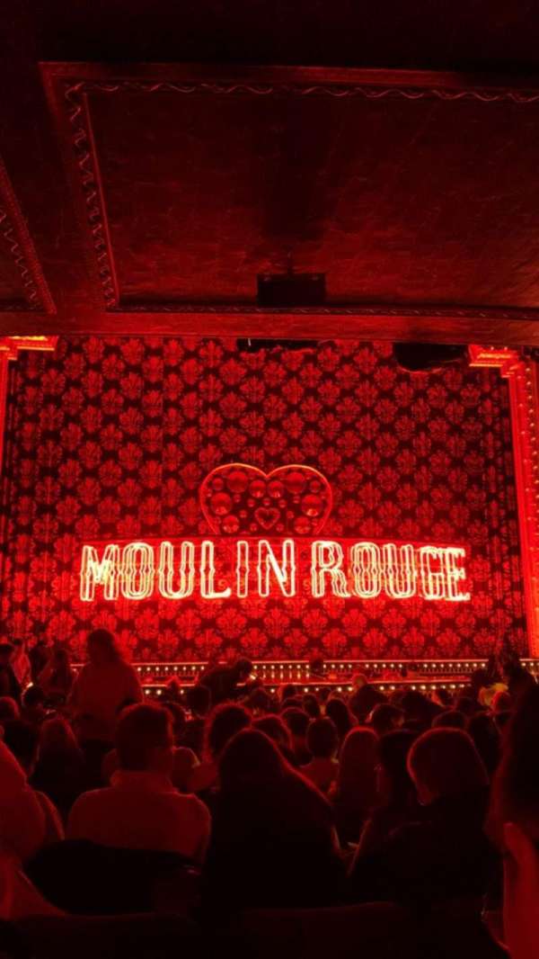 Al Hirschfeld Theatre, section: Orchestra C, row: Q, seat: 112