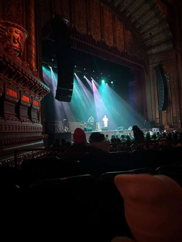 Fox Theatre Oakland, section: Orchestra L, row: N, seat: 117