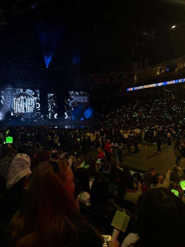 Gas South Arena, section: 119, row: G, seat: 4