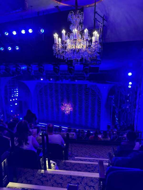 Lunt-Fontanne Theatre, section: Middle Mezzanine R, row: E, seat: 2