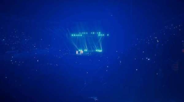 OVO Arena, Wembley, section: E1, row: M, seat: 4