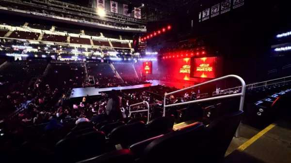 Prudential Center, section: 8, row: 16, seat: 3
