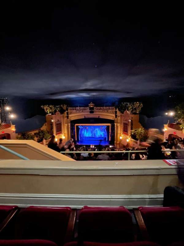 Plaza Theatre, El Paso, section: Balcony, row: B, seat: 108