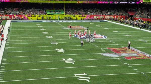 Caesars Superdome, section: 203, row: 2