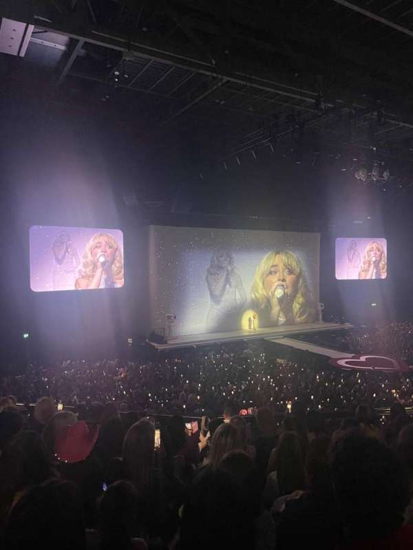 3Arena, Dublin, section: B, row: 28, seat: 57