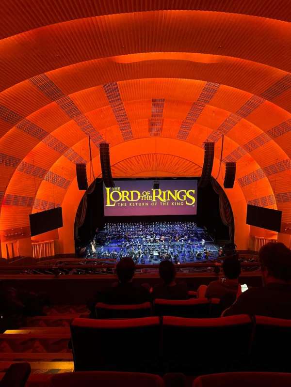 Radio City Music Hall, section: 3rd Mezzanine 4, row: E, seat: 412