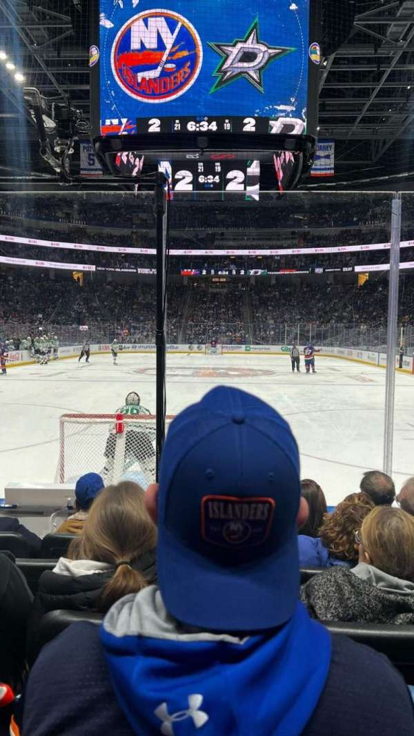 UBS Arena, section: 120, row: 5, seat: 5