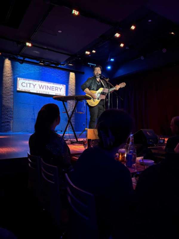 City Winery, Boston, section: 203, seat: A