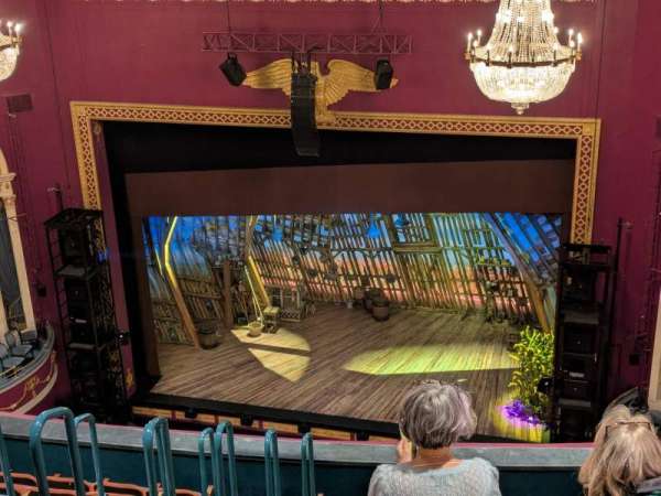 National Theatre, DC, section: Balcony R, row: J, seat: 10