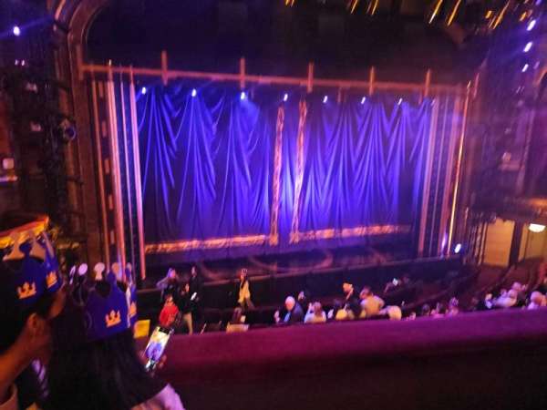 Lena Horne Theatre, section: Front Mezzanine L, row: B, seat: 1