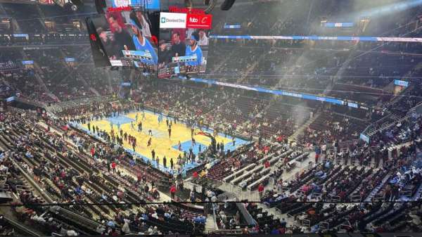Rocket Arena, section: 219, row: 2, seat: 1
