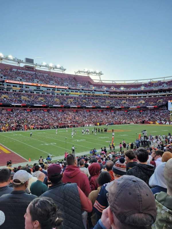 Northwest Stadium, section: 126, row: 21, seat: 15