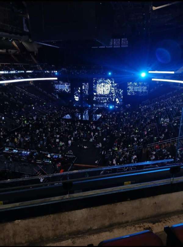 Prudential Center, section: 105, row: 2, seat: 3