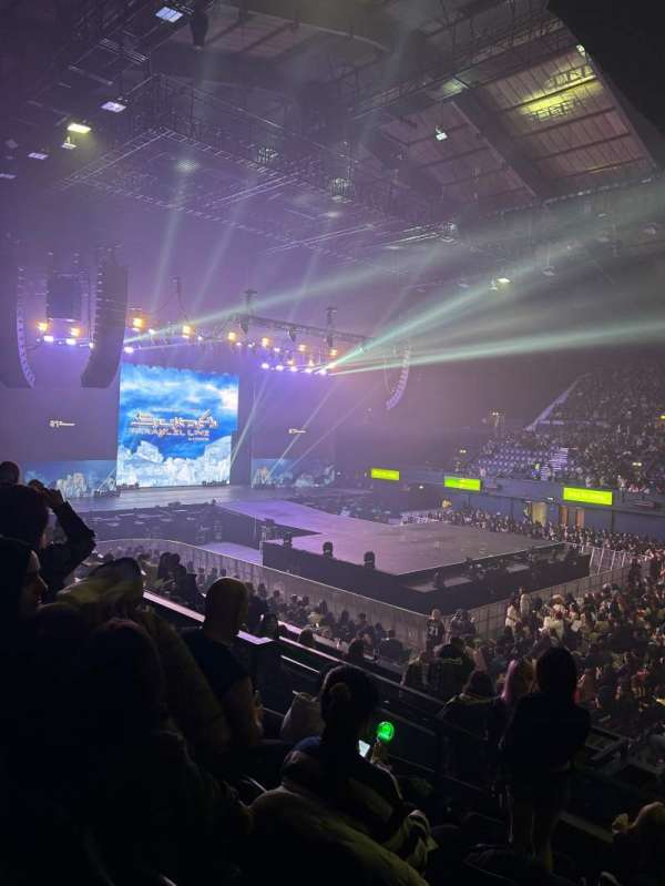 OVO Arena, Wembley, section: S10, row: H, seat: 98