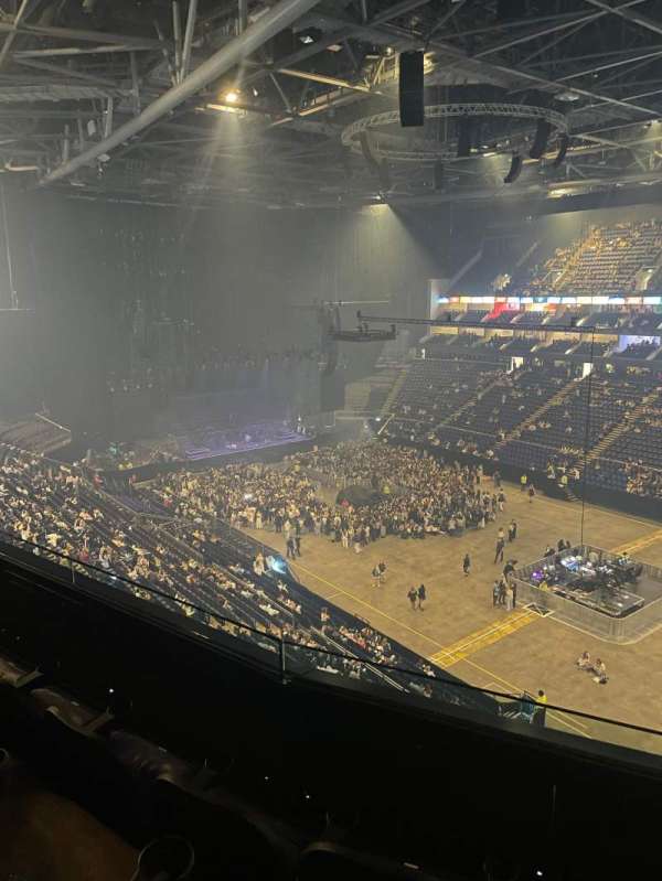 The O2, London, section: 407, row: c, seat: 597