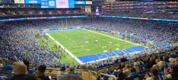 Ford Field, section: 340, row: 14, seat: 24