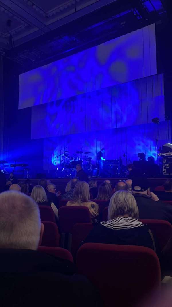 Usher Hall, section: Stalls, row: K, seat: 4