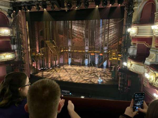 Alhambra Theatre, Bradford, section: Dress circle, row: B, seat: 11