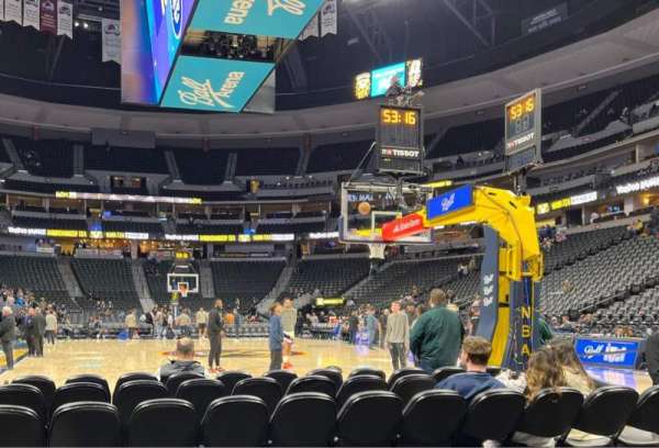 Ball Arena, section: 116, row: CC, seat: 11