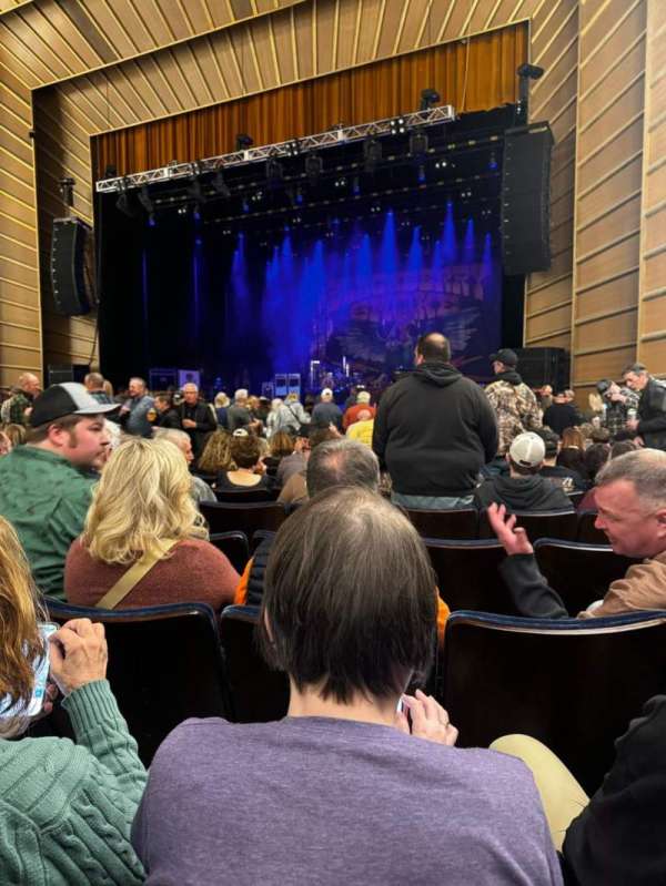 Peoria Civic Center Theater, section: main floor, row: Q, seat: 48