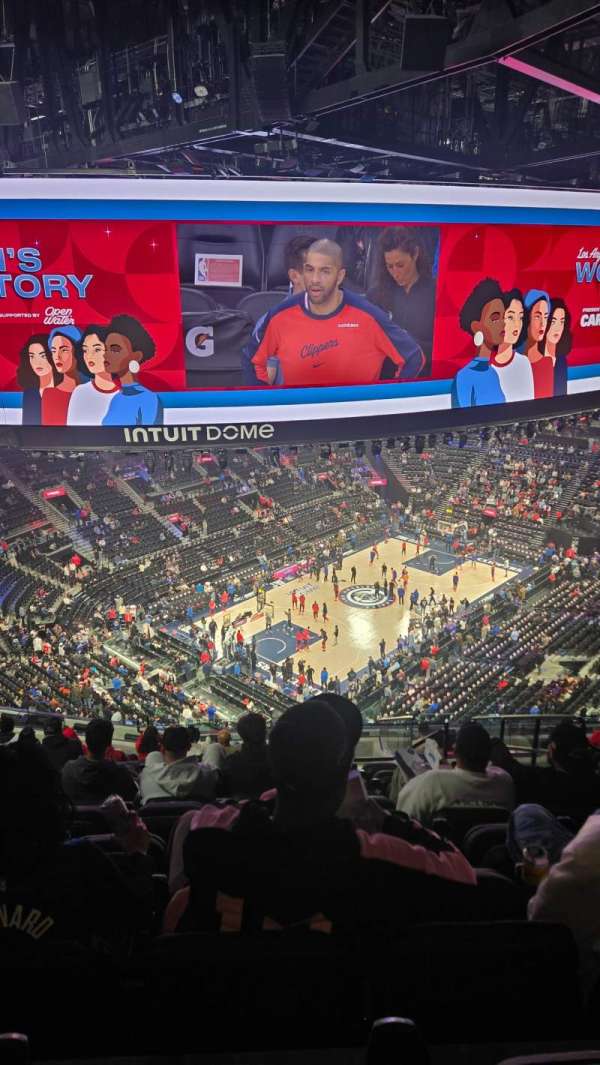Intuit Dome, section: Terrace 30, row: 12, seat: 4