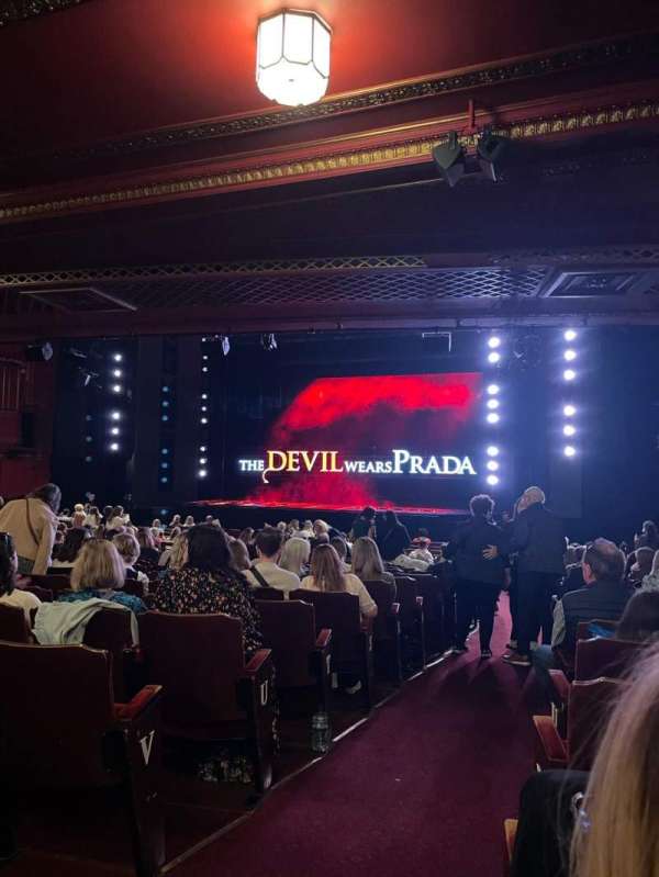 Dominion Theatre, section: Stalls, row: Y, seat: 12