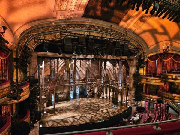Richard Rodgers Theatre, section: Front Mezzanine L, row: C, seat: 13