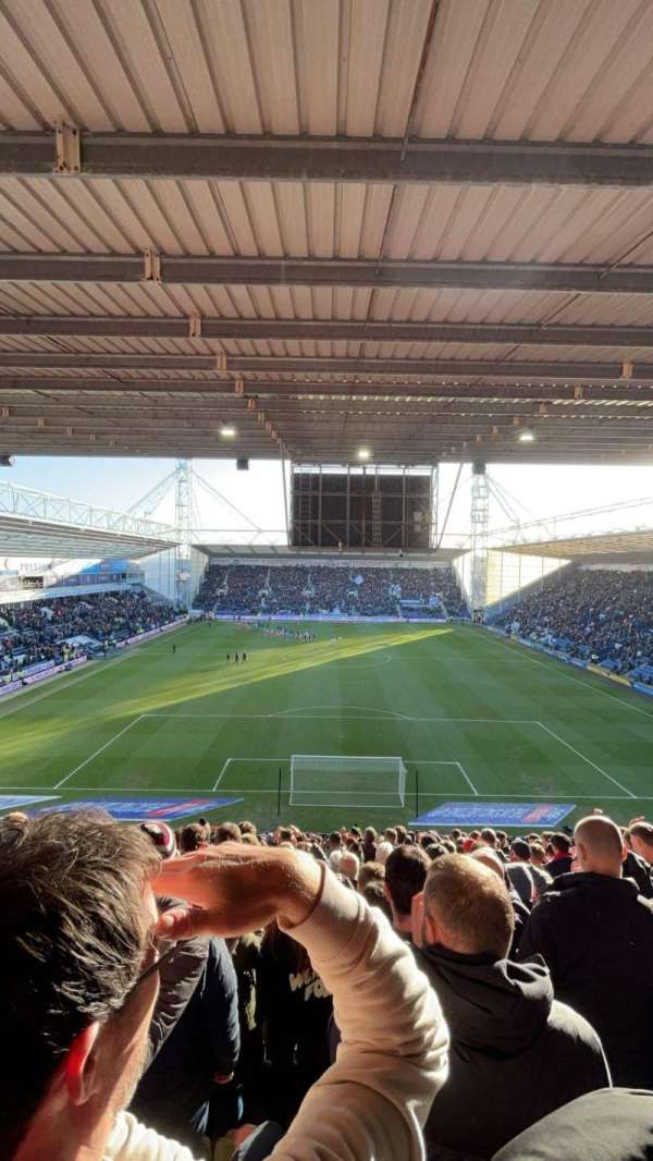 Deepdale, section: Bill Shankly KOP N, row: 37, seat: 91