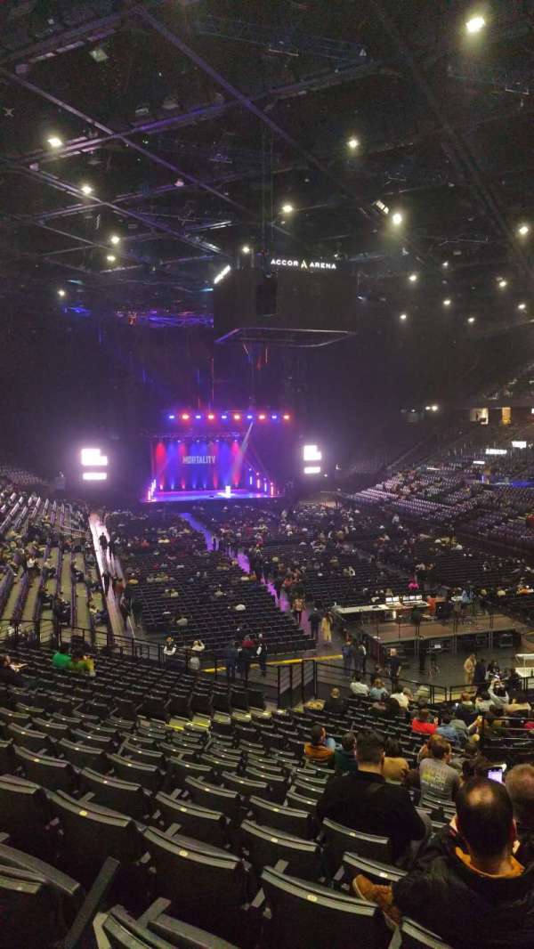 Accor Arena, section: Gradin T, row: 3, seat: 21