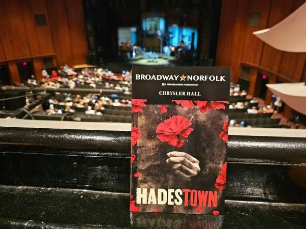 Chrysler Hall, section: Dress RC, row: A, seat: 14
