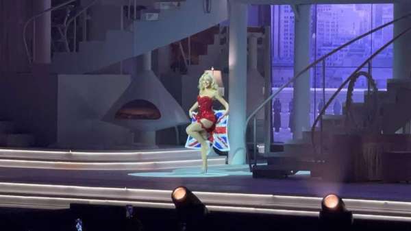 The O2, London, section: 111, row: G, seat: 344