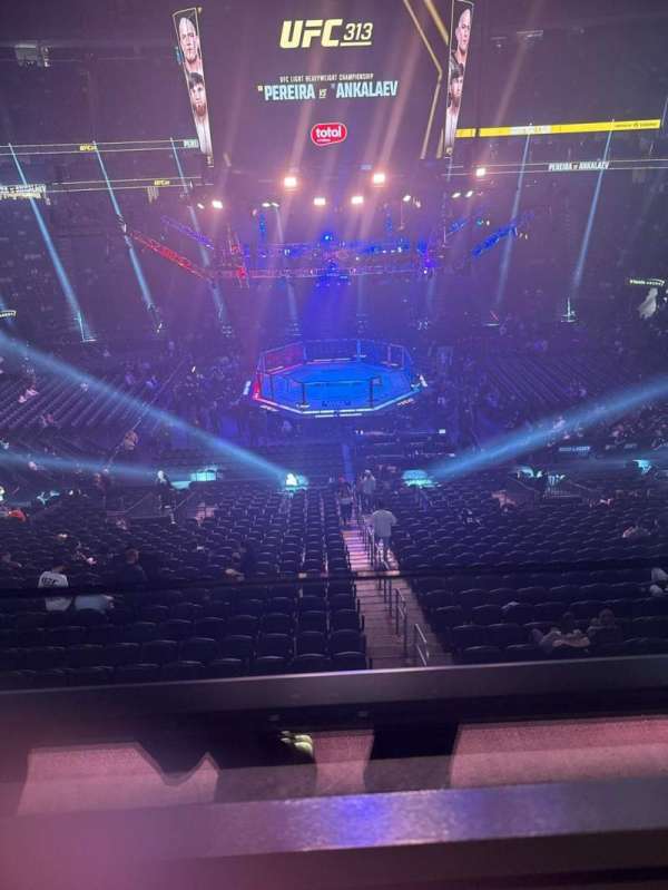 T-Mobile Arena, section: 336, row: 1, seat: 1