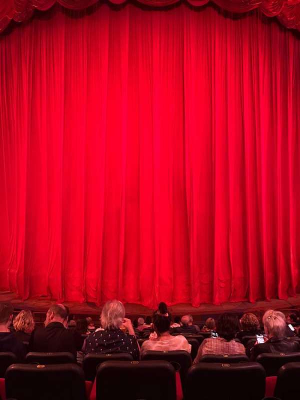 O Theatre, section: 103, row: M, seat: 11