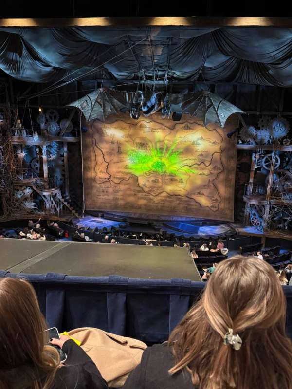 Gershwin Theatre, section: Front Mezzanine C, row: B, seat: 115