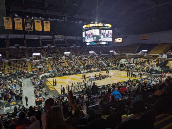 UW-Milwaukee Panther Arena, section: 327, row: 7, seat: 3