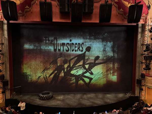 Bernard B. Jacobs Theatre, section: Mezzanine C, row: B, seat: 108