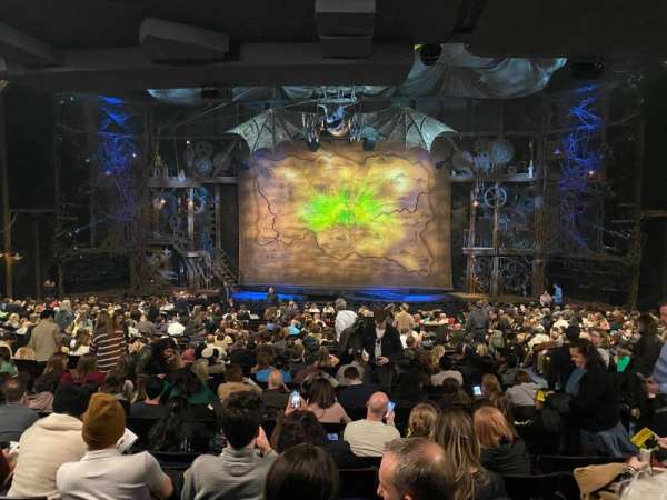 Gershwin Theatre, section: Orchestra C, row: W, seat: 115
