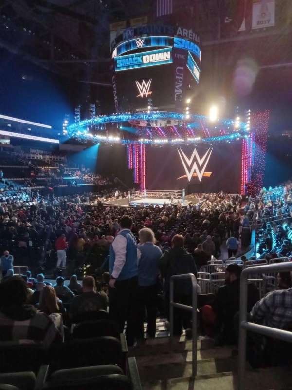 PPG Paints Arena, section: 106, row: M