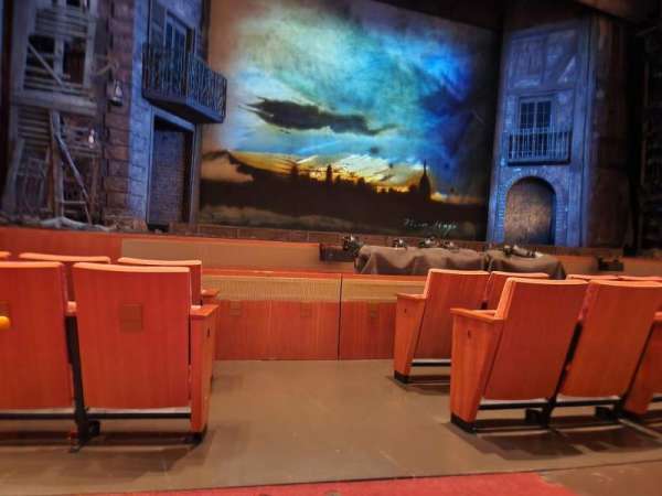 Eccles Theater, section: Orchestra L, row: D, seat: 102