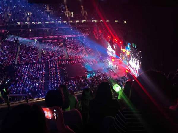 Spectrum Center, section: 225, row: M, seat: 22