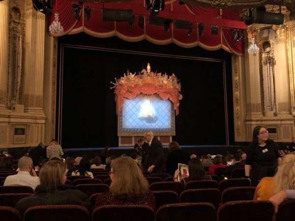 Citizens Bank Opera House, section: Orchestra LC, row: P, seat: 11