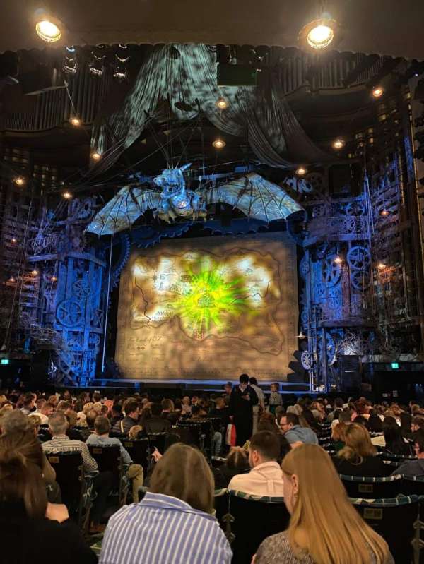 Apollo Victoria Theatre, section: Stalls, row: S, seat: 13