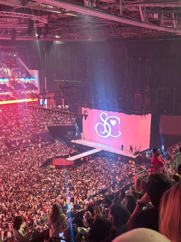 The O2, London, section: 417, row: J, seat: 856